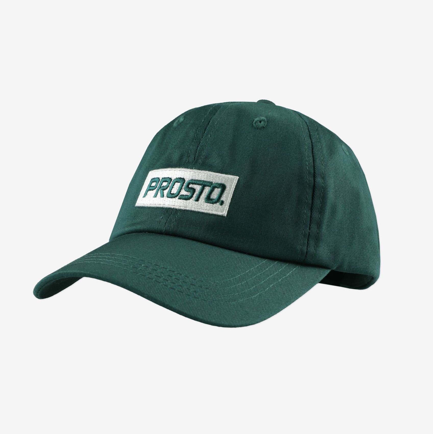 PROSTO. KLASYK CZAPKA Z DASZKIEM 6-PANEL CAP HEATH ZIELONA