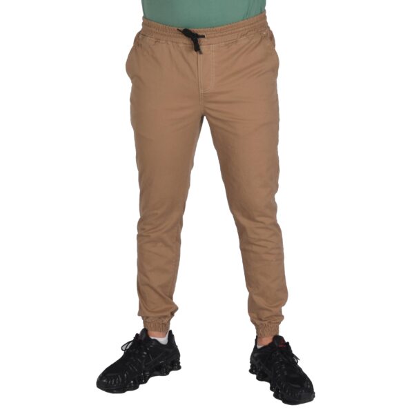 NEW BAD LINE SPODNIE JOGGER MATERIAŁOWE CHINO ICON MIODOWE