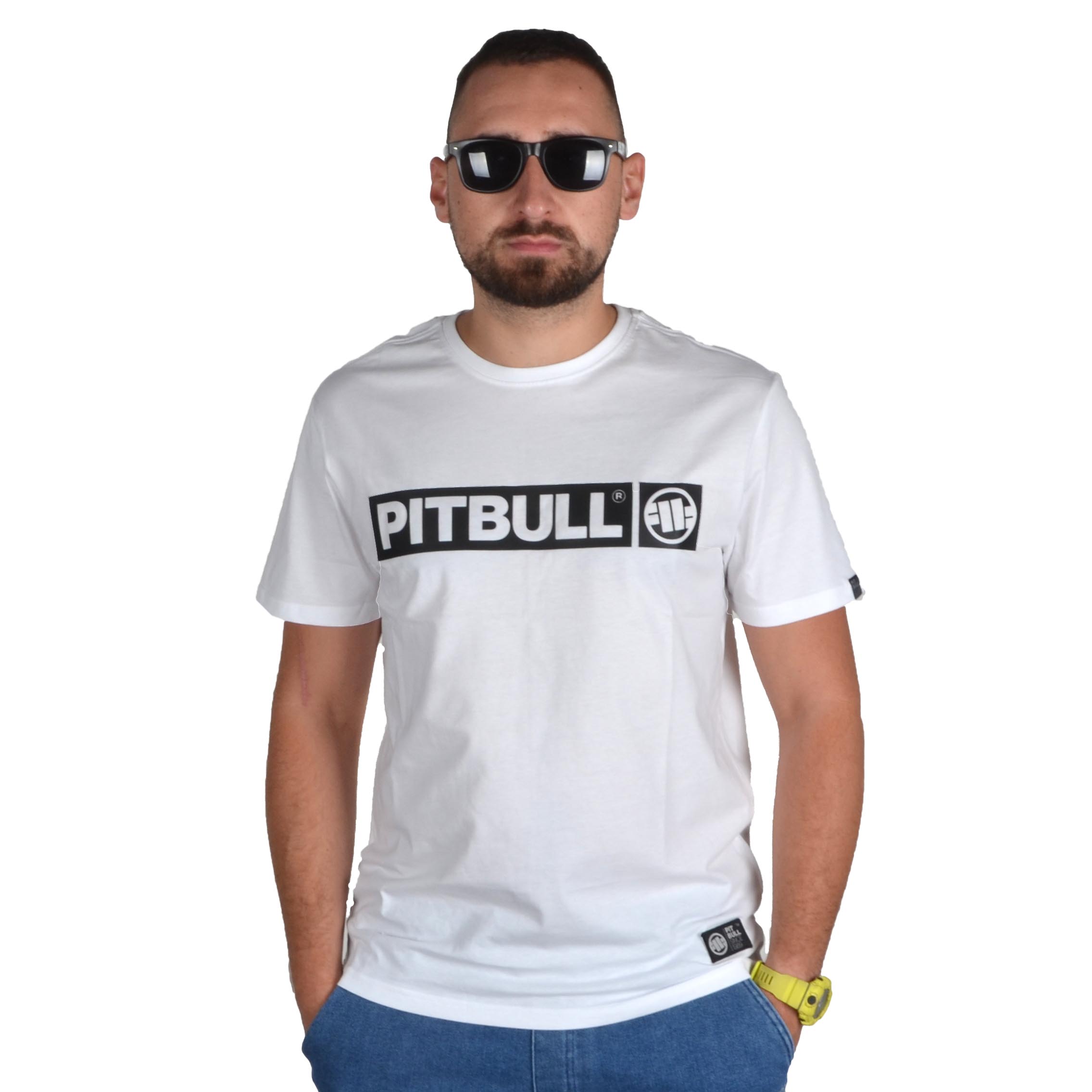 PIT BULL WEST COAST KOSZULKA HILLTOP BIAŁA