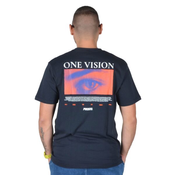 PROSTO. KLASYK KOSZULKA T-SHIRT VISION GRANATOWA