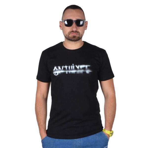 ANTIHYPE SARIUS KOSZULKA KLASYK T-SHIRT BLURRED CZARNA