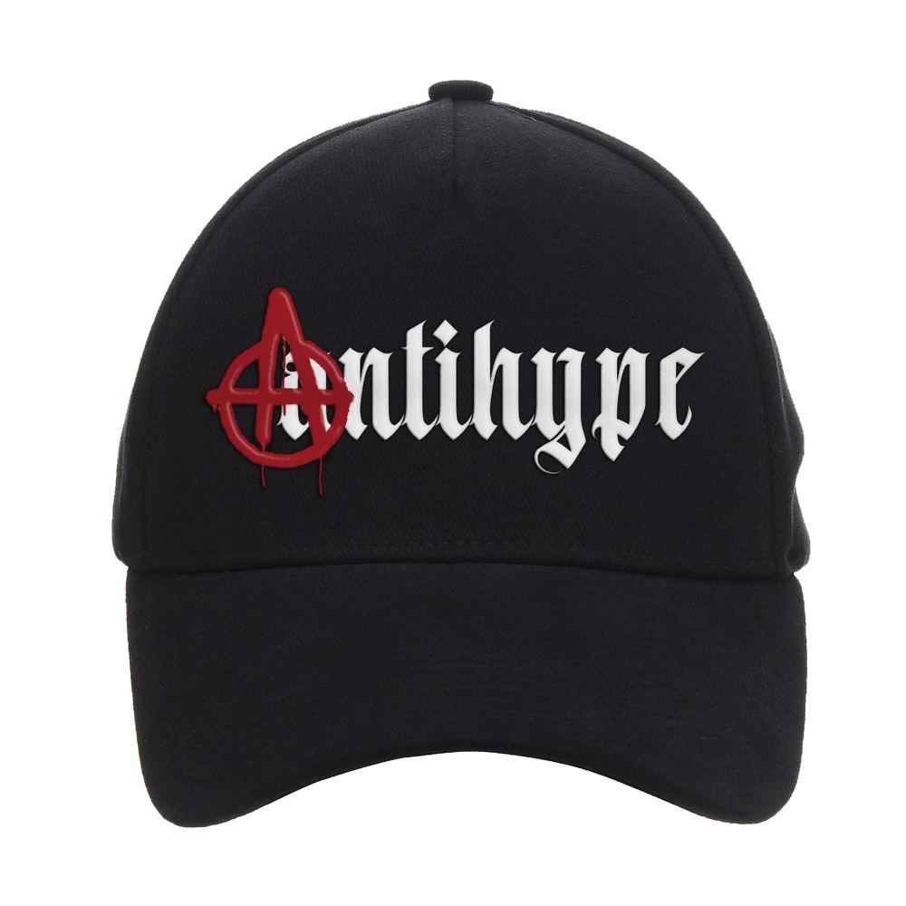 ANTIHYPE CZAPKA Z DASZKIEM BASEBALL ANTIHYPE CZARNA