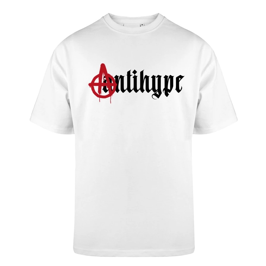 ANTIHYPE SARIUS KOSZULKA KLASYK T-SHIRT ANTIHYPE BIAŁA