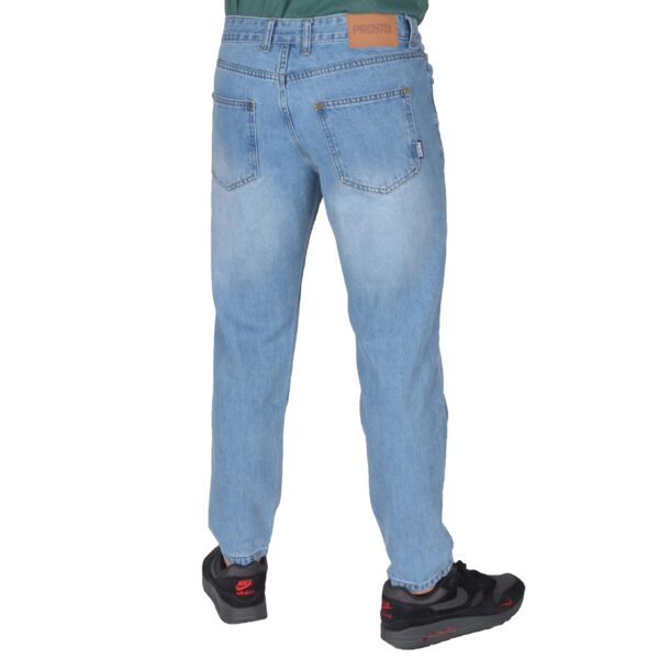 PROSTO. KLASYK SPODNIE JEANS TAPERED HOPLER JASNY JEANS