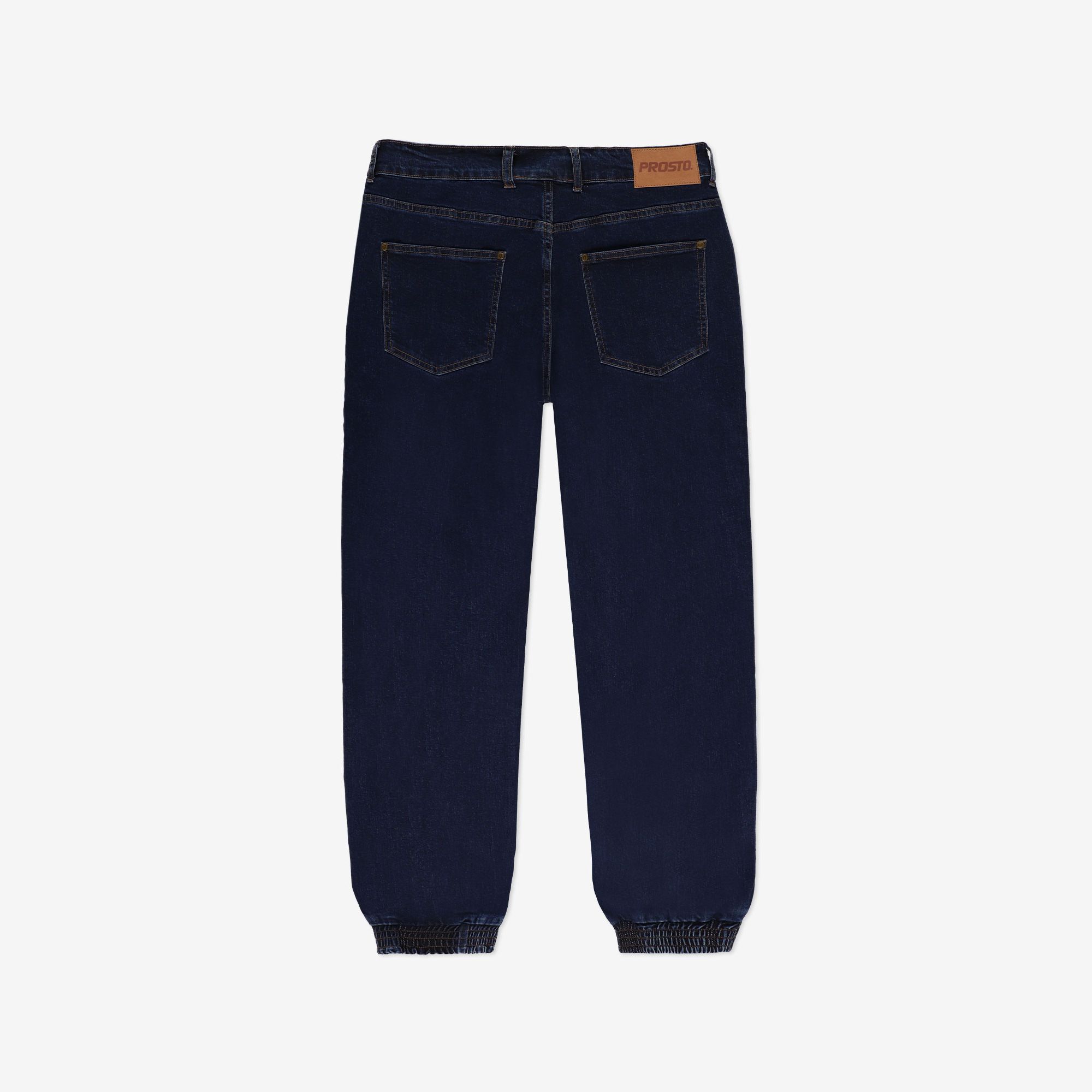 PROSTO. KLASYK SPODNIE JEANS JOGGER HEES GRANATOWE