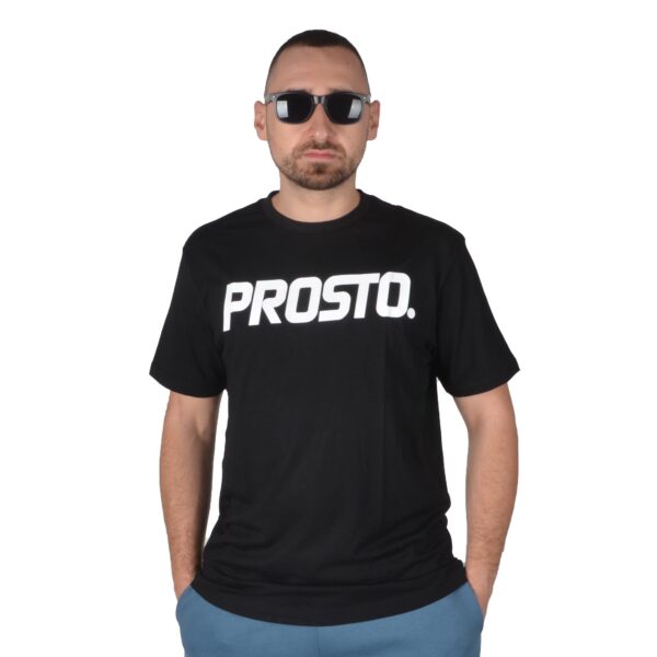 PROSTO. KLASYK KOSZULKA T-SHIRT STARR CZARNA