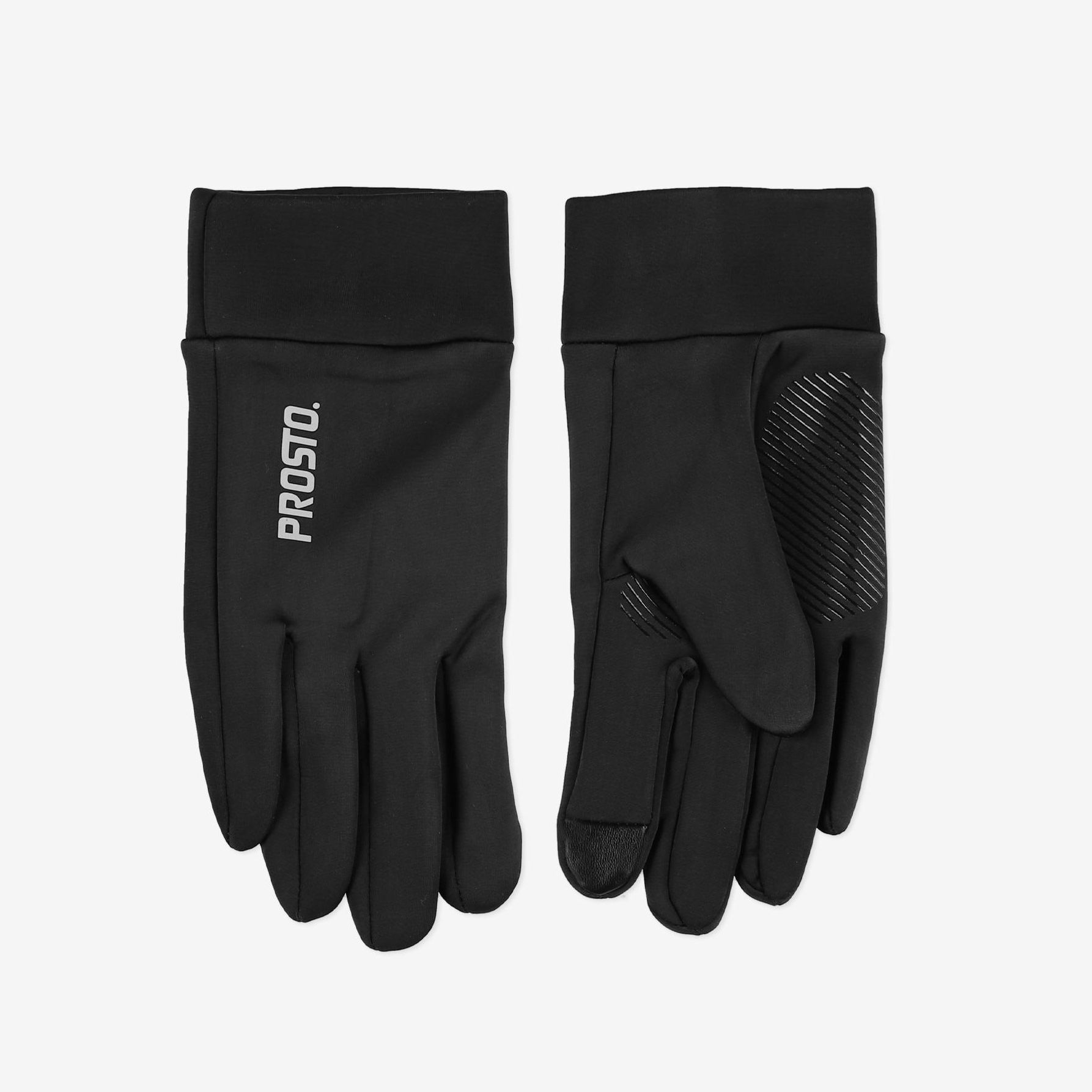 PROSTO. KLASYK RĘKAWICZKI GLOVES LUTOS CZARNE